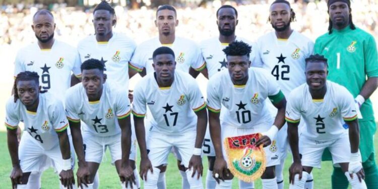Ghana’s Black Stars Face Japan Test with Injured Stars Missing