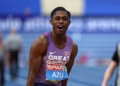 Jeremiah Azu Blazes to 60m Gold at European Indoor Championships