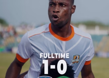 Joseph Effah’s Strike Secures Nations FC Victory Over Aduana