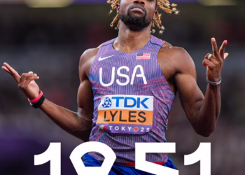 Noah Lyles Secures Fourth Consecutive 200m World Title in 19.52 Seconds at 2025 Championships