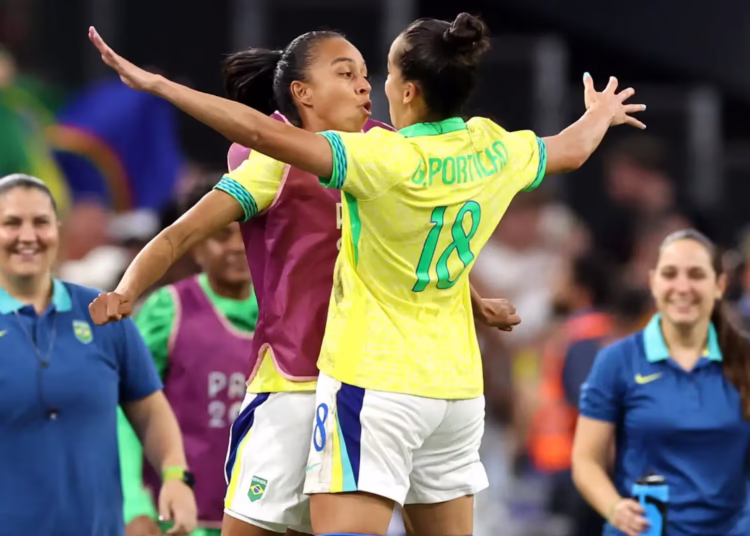 Brazil Thrash Spain to Set Up Olympic Women’s Football Final Rematch with USA