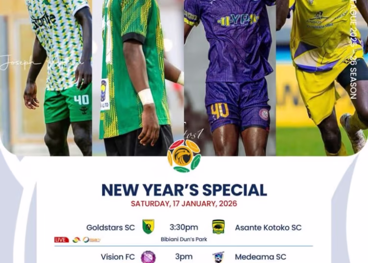 Gold Stars Brace for Kotoko Challenge as Vision FC Aim to Stop Medeama’s Momentum