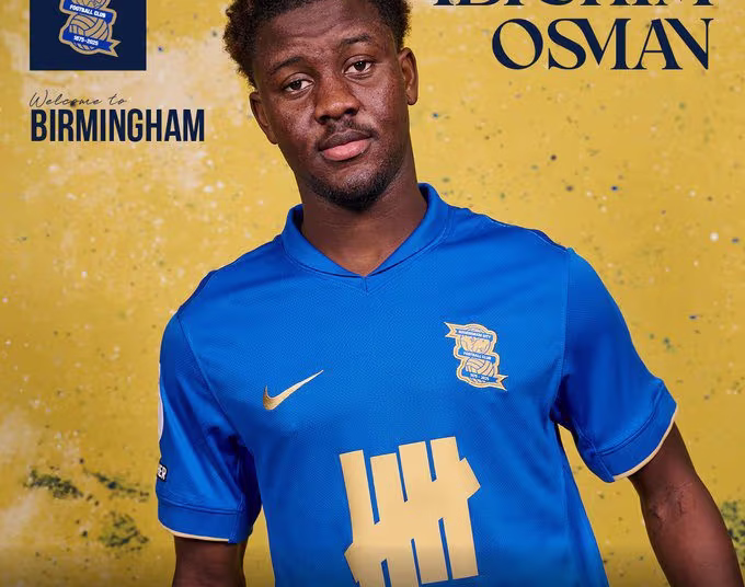 Birmingham City confirm loan signing of Ghanaian forward Ibrahim Osman