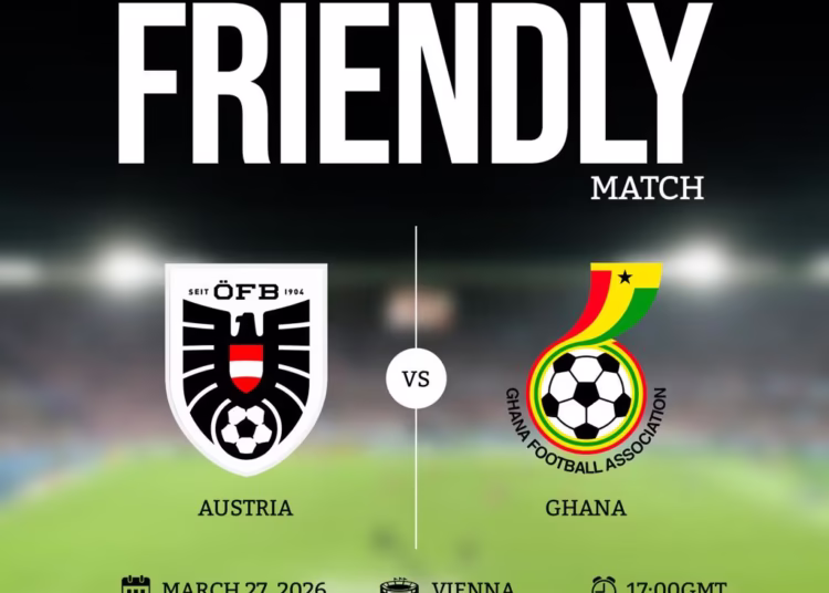 Black Stars Line Up Austria Friendly as Preparations for 2026 World Cup Intensify
