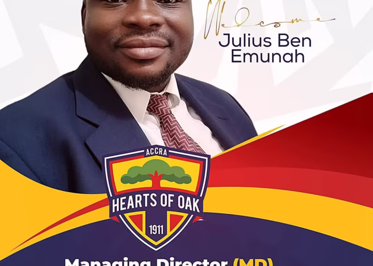 Julius Emunah Appointed Managing Director of Hearts of Oak
