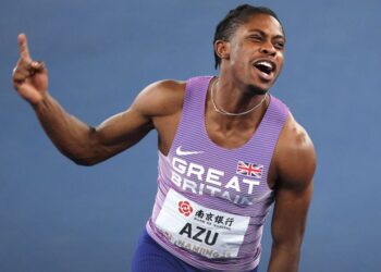 Jeremiah Azu flies to snatch World indoor 60m gold in Nanjing