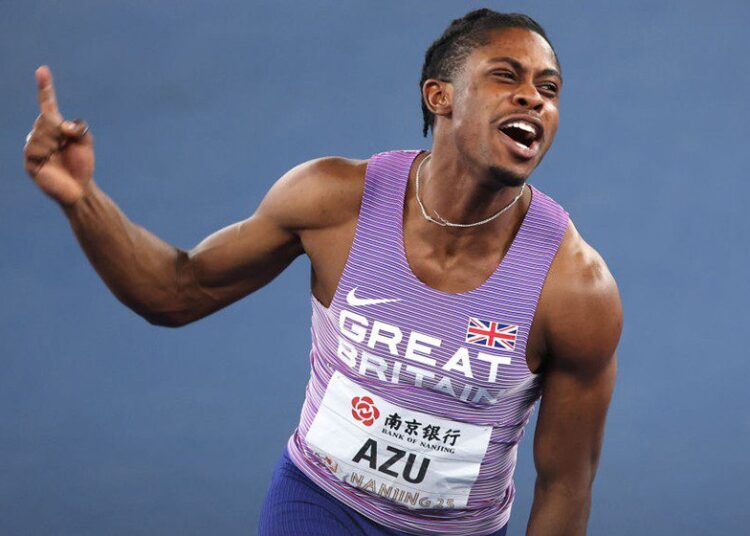 Jeremiah Azu flies to snatch World indoor 60m gold in Nanjing