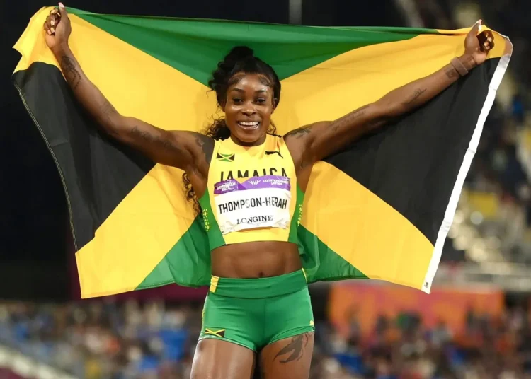 Double stinged Thompson-Herah sets new Commonwealth Games 200m record