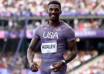 American sprinter Fred Kerley facing battery charge after arrest in Miami
