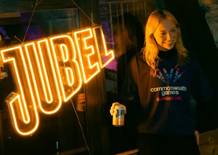 XXIII Commonwealth Games: Jubel beer unveiled as the official beer partner of Glasgow 2026 Games