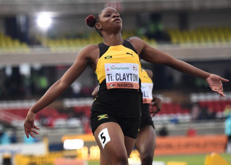Tina Clayton: To be second just behind my twin sister is a great feeling