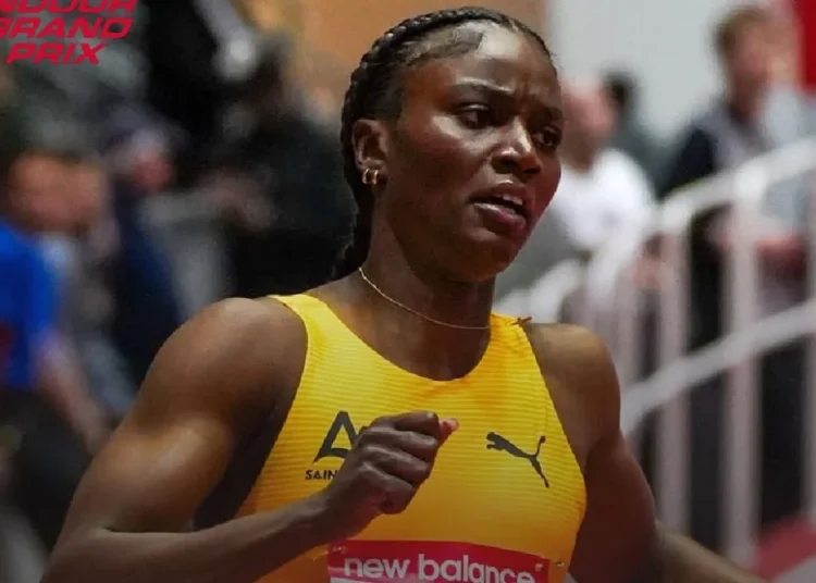 2025 New Balance Grand Prix: Julien Alfred sets St. Lucian national record